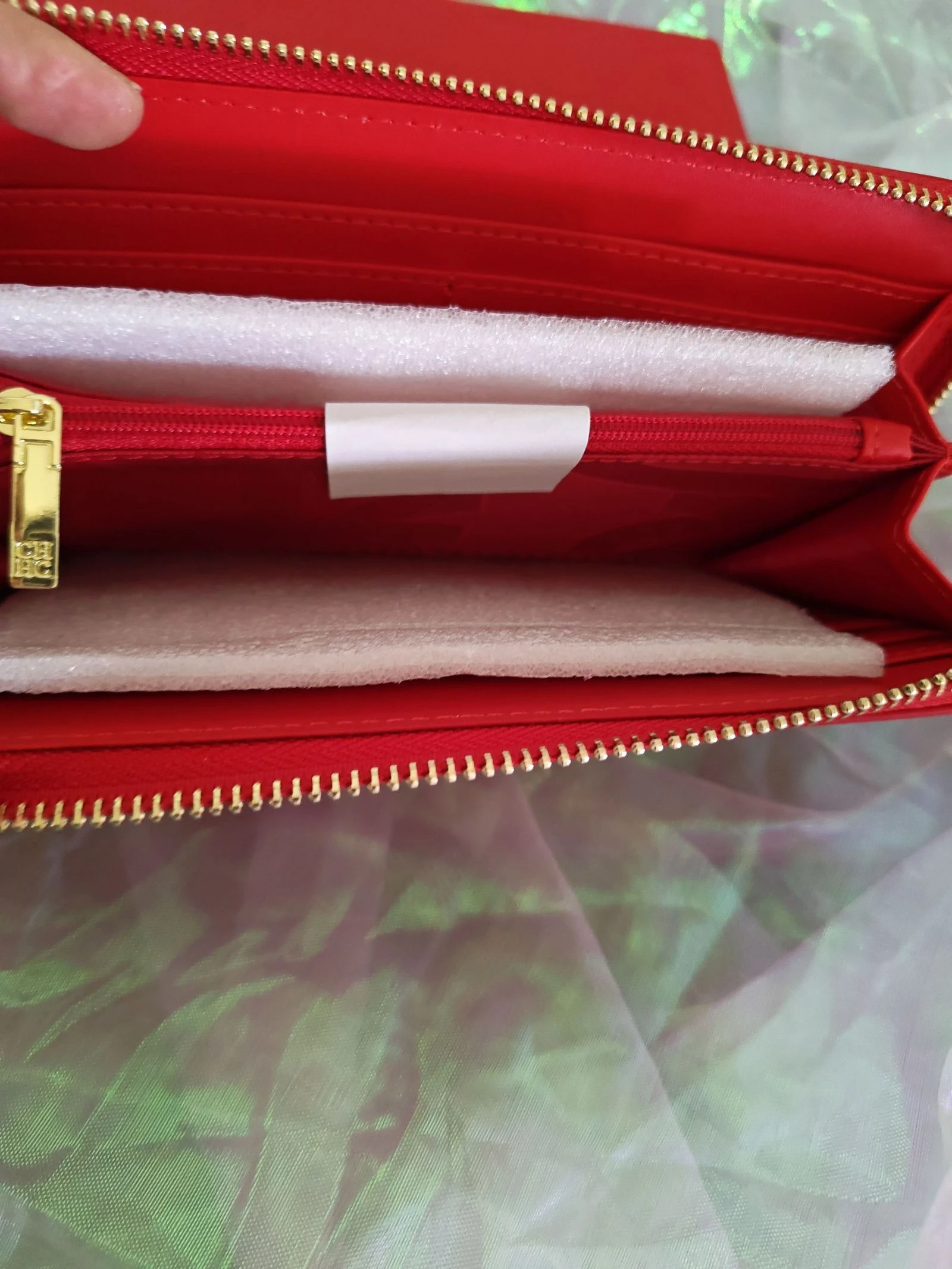 Élégant portefeuille rouge – photo 3